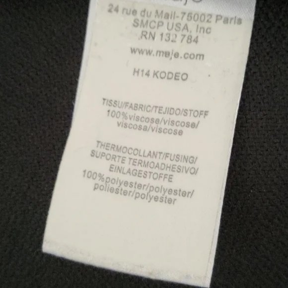 Maje Sleeveless Blue Dress - Picture 4 of 7